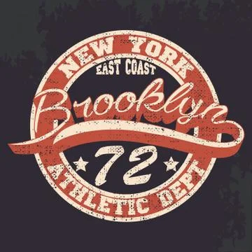 T-shirt graphics Stock Illustration