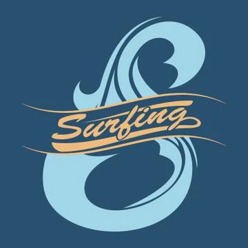 T-shirt graphics Stock Illustration