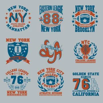 T-shirt graphics Stock Illustration