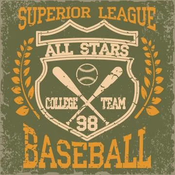 T-shirt graphics Stock Illustration