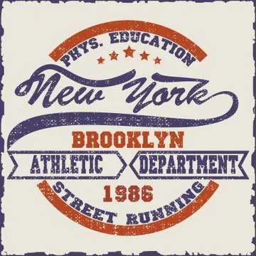 T-shirt graphics Stock Illustration