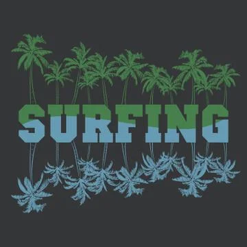 T-shirt graphics Stock Illustration