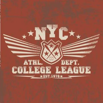 T-shirt graphics Stock Illustration