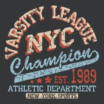 T-shirt graphics Stock Illustration