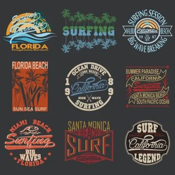 T-shirt graphics Stock Illustration