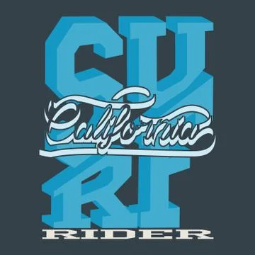 T-shirt graphics Stock Illustration