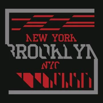 T-shirt graphics Stock Illustration