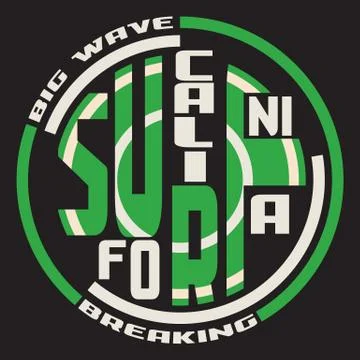 T-shirt graphics Stock Illustration