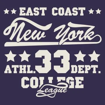 T-shirt graphics Stock Illustration
