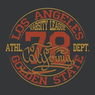T-shirt graphics Stock Illustration
