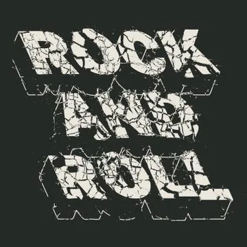 T-shirt graphics Stock Illustration