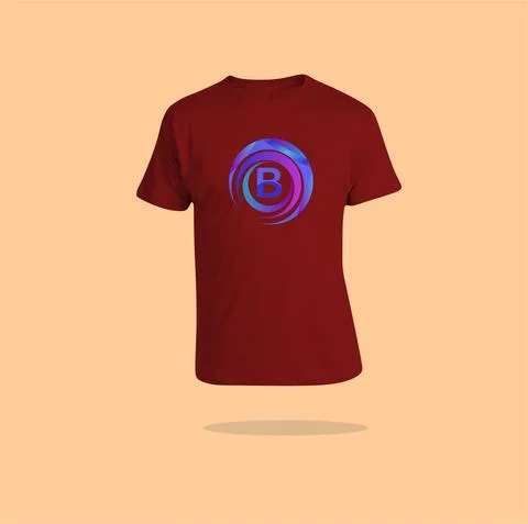 T-shirt Model Illustrazione stock