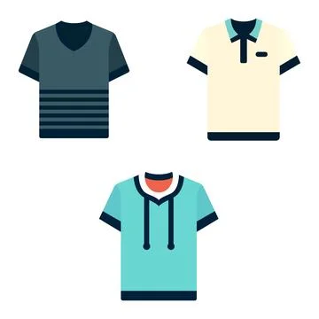 T Shirt Vector Stock Illustration