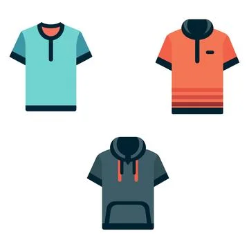 T Shirt Vector Stock Illustration