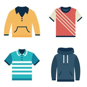 T Shirt Vector Stock Illustration