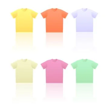T-shirts Stock Illustration