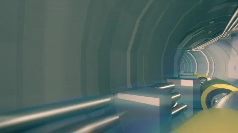 T189 particle accelerator particle technology tech science scientific Stock Footage