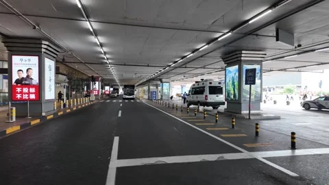 T2 Arrival Road Tracking Clip, Aug 26, 2025 Beijing Stock Footage 319418244