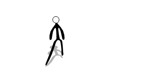 Stickman Using A Bomb GIF