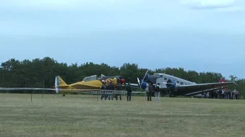 T6G Texan Stock Footage 7761815