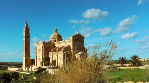 Ta Pinu, Gozo Stock Footage 59754957