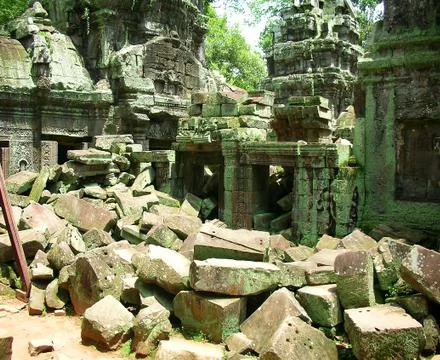 Ta prohm temple, angkor wat, cambodia Foto stock