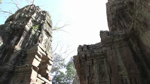 Ta Prohm Temple Stock Footage 10560100