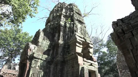 Ta Prohm Temple Video stock 10560106