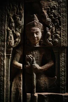 Ta Prohm temple Stock Photos