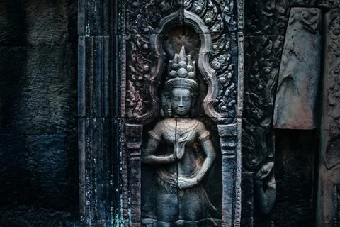 Ta Prohm temple Stock Photos