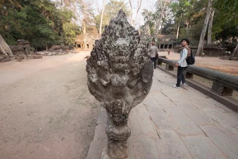 Ta Prohm temple Stock Photos