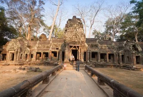 Ta Prohm temple Stock Photos