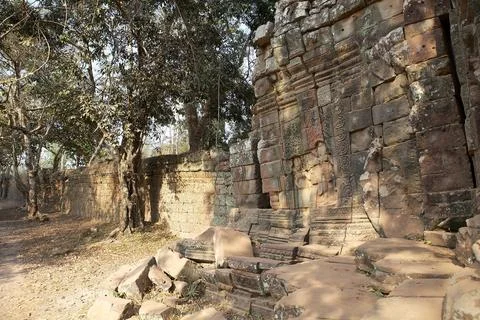 Ta Prohm temple Stock Photos
