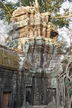 Ta Prohm temple Stock Photos