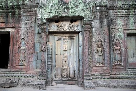 Ta Prohm temple Stock Photos