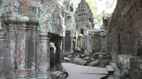 Ta Prohm_LDA N 00655 Video stock 10560155