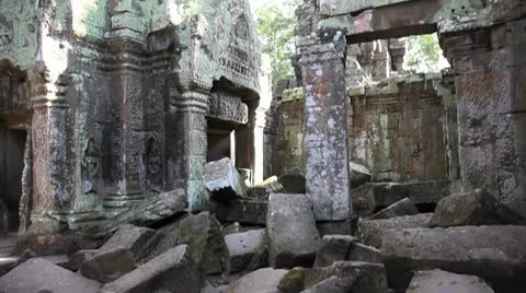 Ta Prohm_LDA N 00657 Video stock 10560162