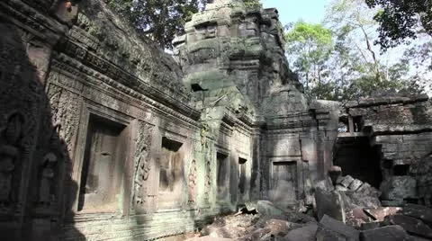 Ta Prohm_LDA N 00660 Stock Footage 10560177