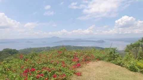 Taal Lake Stock Footage 106551809