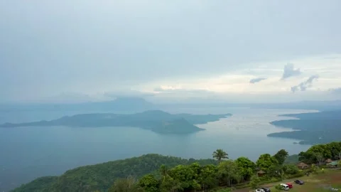 Taal Volcano Stock Footage 151091303