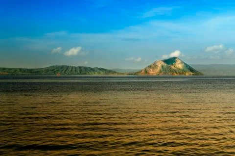 Taal volcano Foto stock