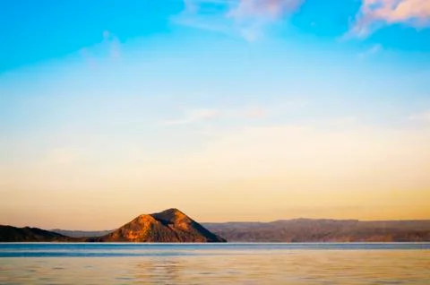 Taal volcano Foto stock
