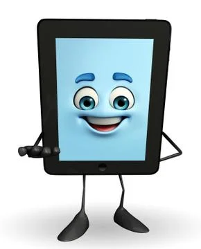 Tab character is presenting Stock Illustration