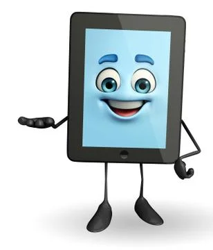 Tab character  is presenting Stock Illustration