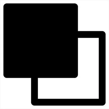 Tab glyph icon vector illustration isolated on white background Illustrazione stock