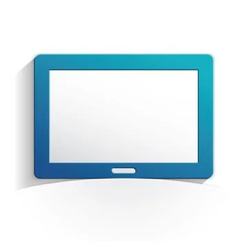 Tab icon paper Stock Illustration