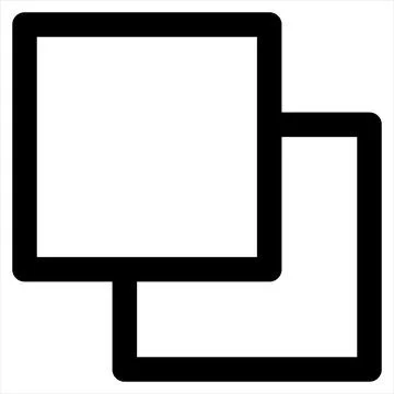 Tab line icon vector illustration isolated on white background Illustrazione stock
