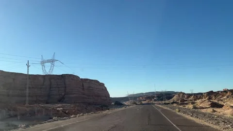 Taba Mountains Trails  Stock Footage 313145659