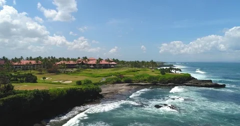 Tabanan beach. Bali, Indonesia. Stock Footage 82924912