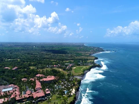 Tabanan beach. Bali, Indonesia. Stock Footage 82924995